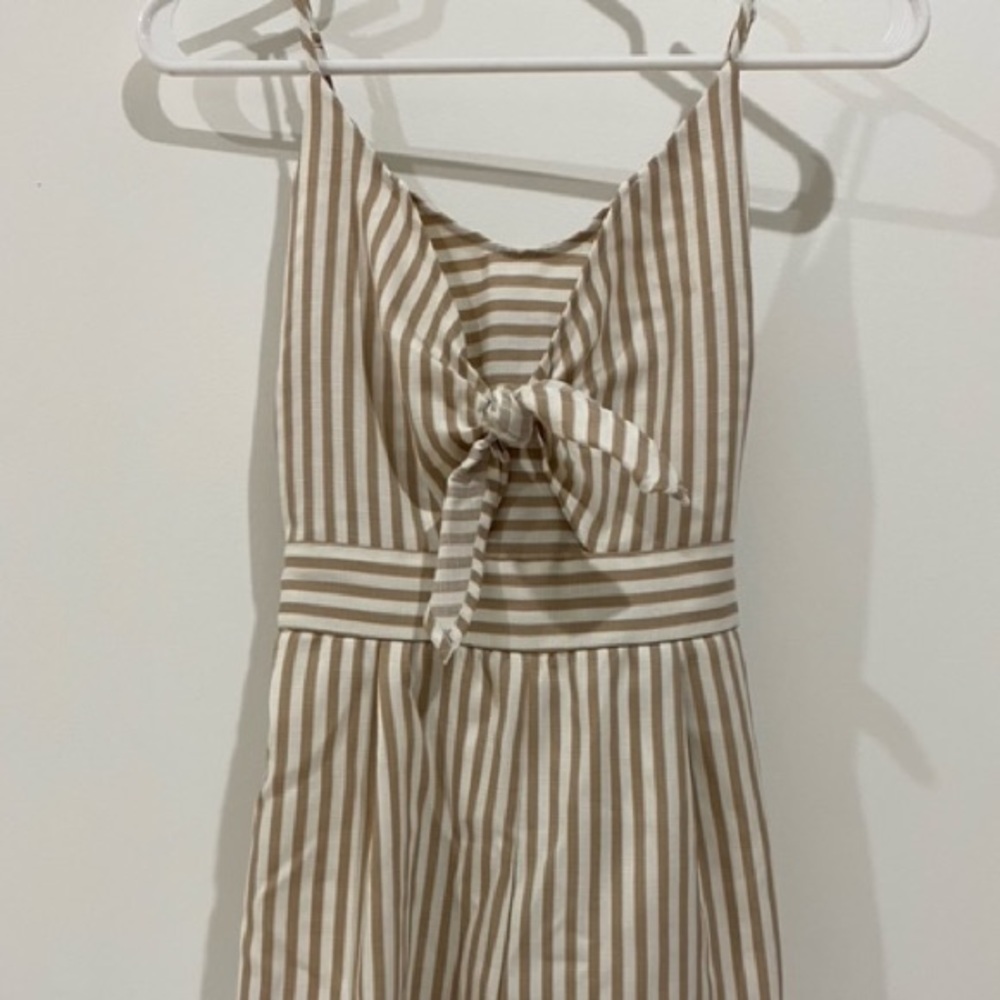 A Beige Summer Romper
